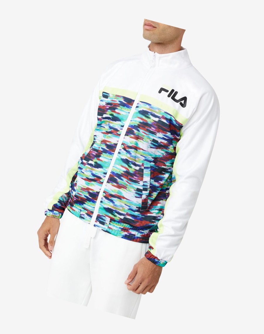 Fila Murphy Pista Jacket Blancas | 79CYOWBAT