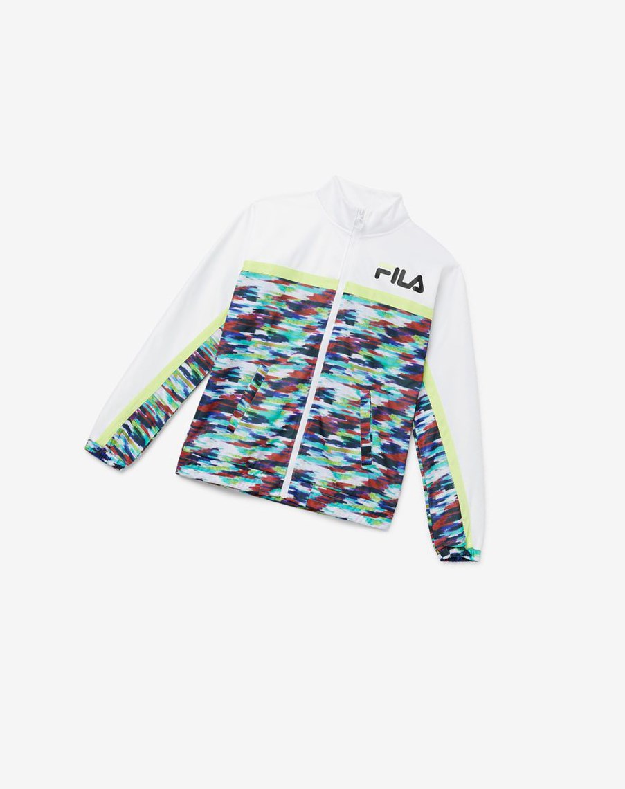 Fila Murphy Pista Jacket Blancas | 79CYOWBAT