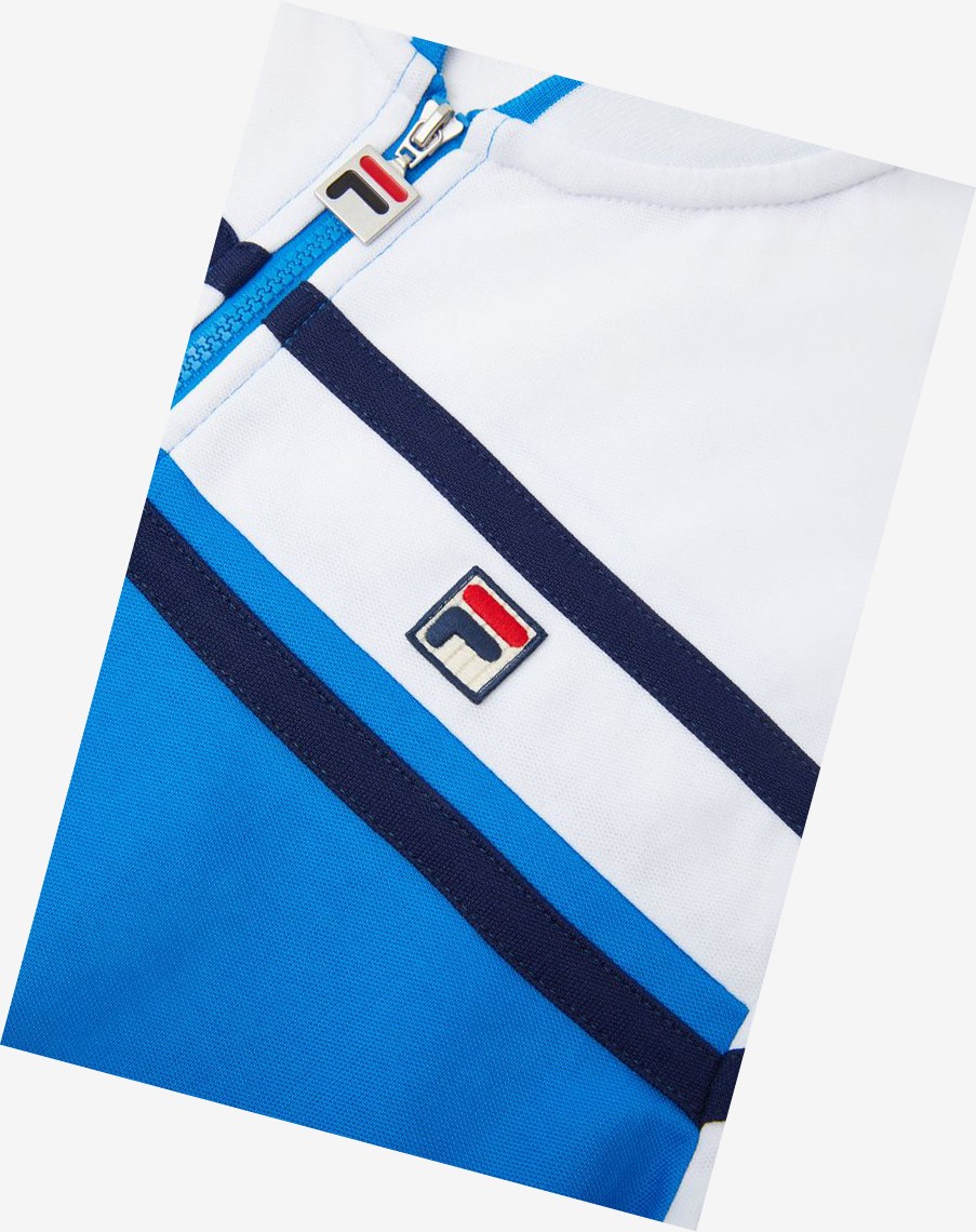 Fila Naso Jacket Azules Blancas Azul Marino | 16AQUSBIF