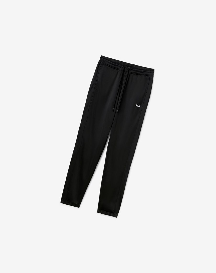 Fila Nigeria Pista Pant Negras Blancas | 67IJRWHUS