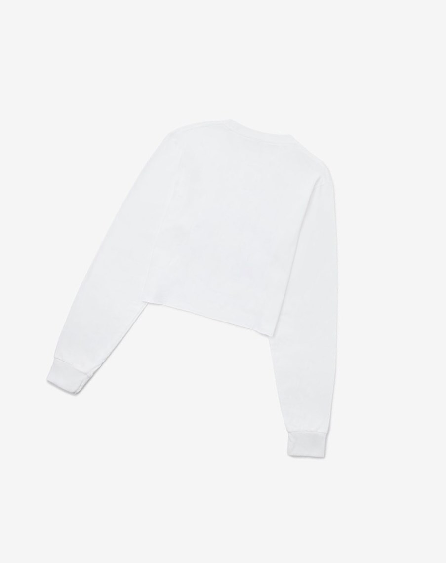 Fila Nyc Loves Means Crops Long Sleeve Blancas | 39FPVICBY