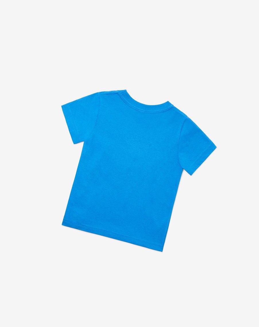 Fila Nyc Toddler Tenis Tee Azul Real Azules | 17TFLPQUO