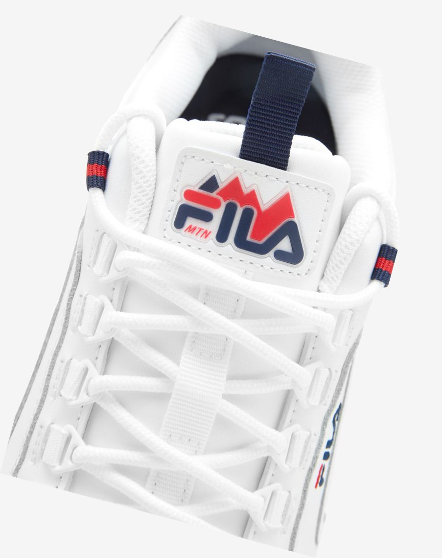 Fila Oakmont Tr Sneakers Blancas Azul Marino Rojas | 60FCESJXM