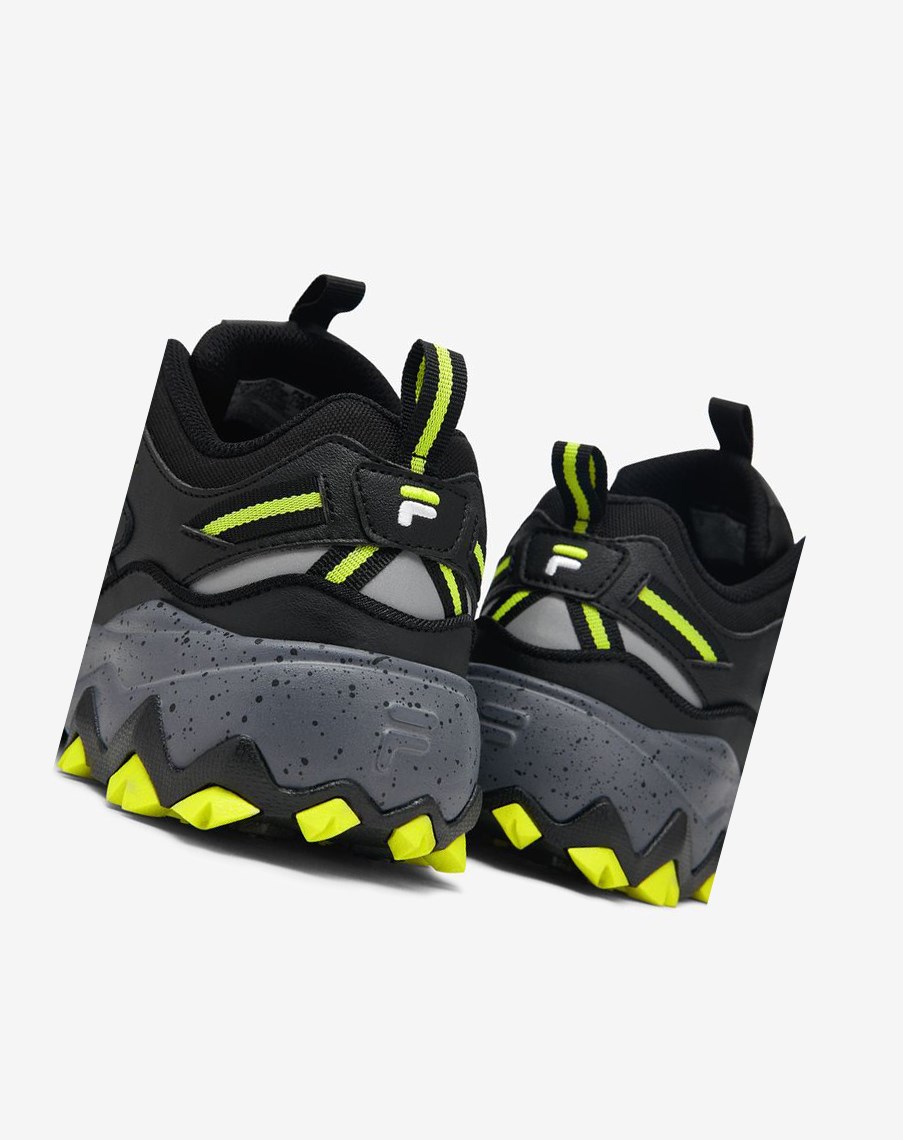 Fila Oakmont Tr Sneakers Negras Amarillo | 48QDLZAFK