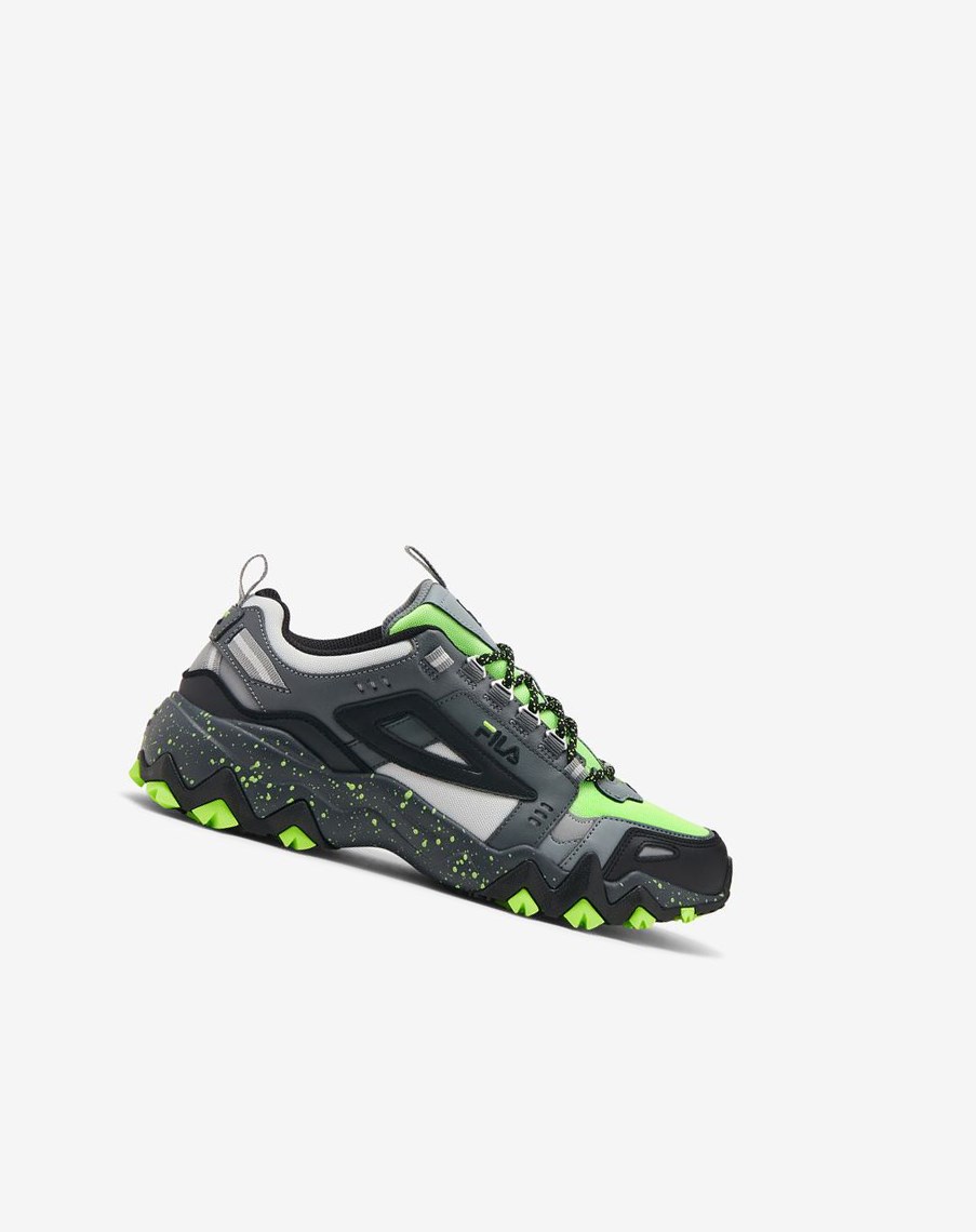 Fila Oakmont Tr Sneakers Verde Gris Negras | 12WQEIHJS