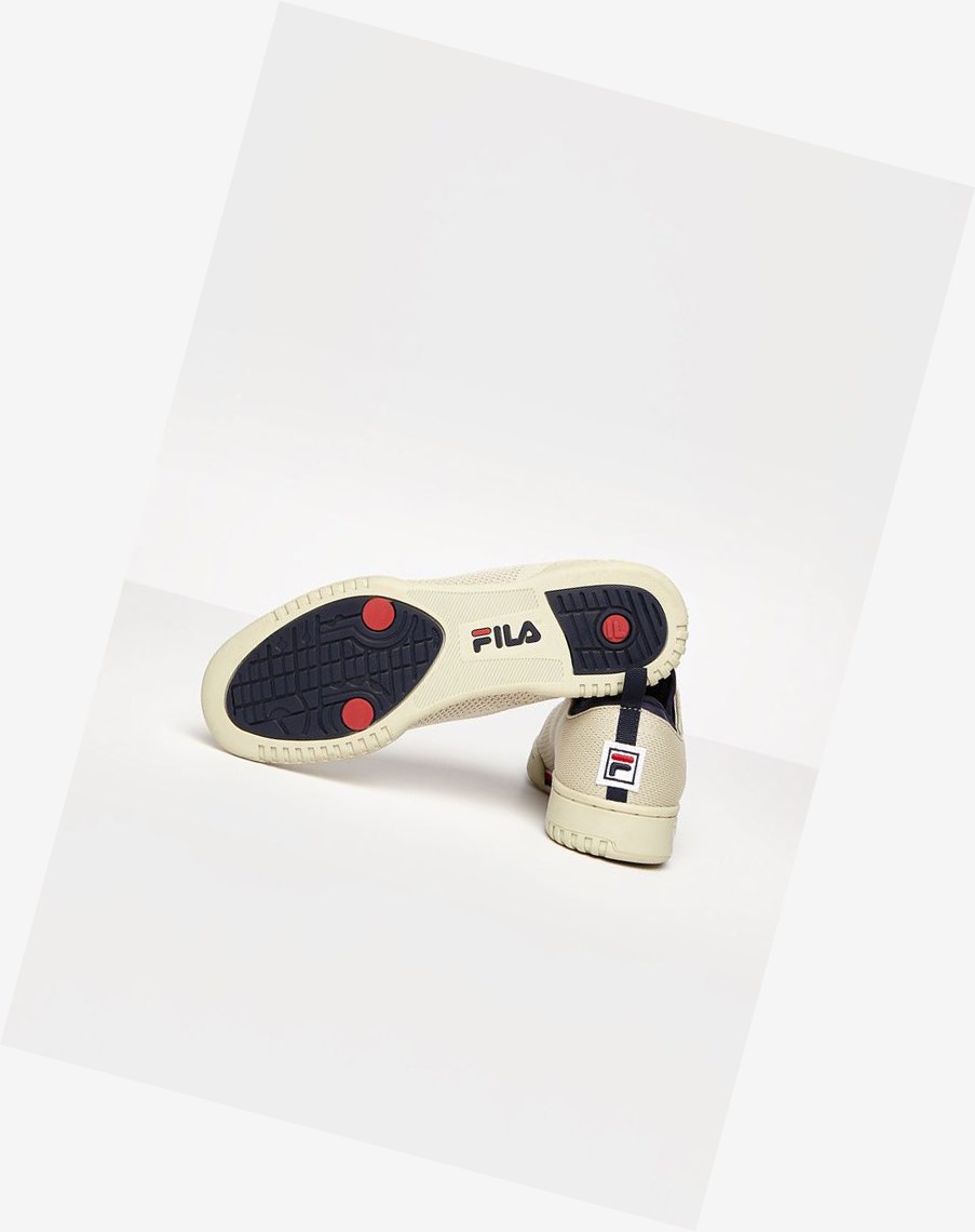 Fila Original Fitness 2.0 Knit Sneakers Fcrm/Fnvy/Fred | 40BCULQWZ