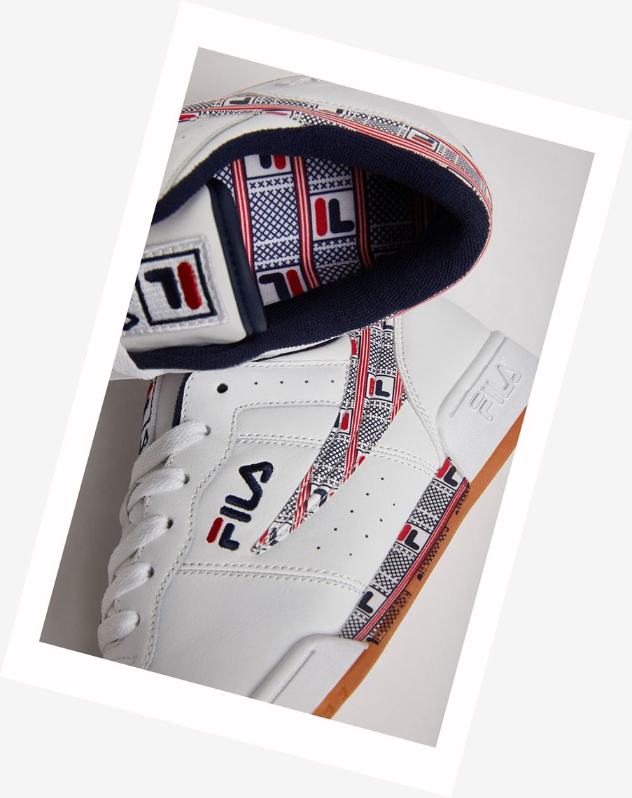 Fila Original Fitness Haze Sneakers Wht/Fnvy/Fred | 34YNUWACT