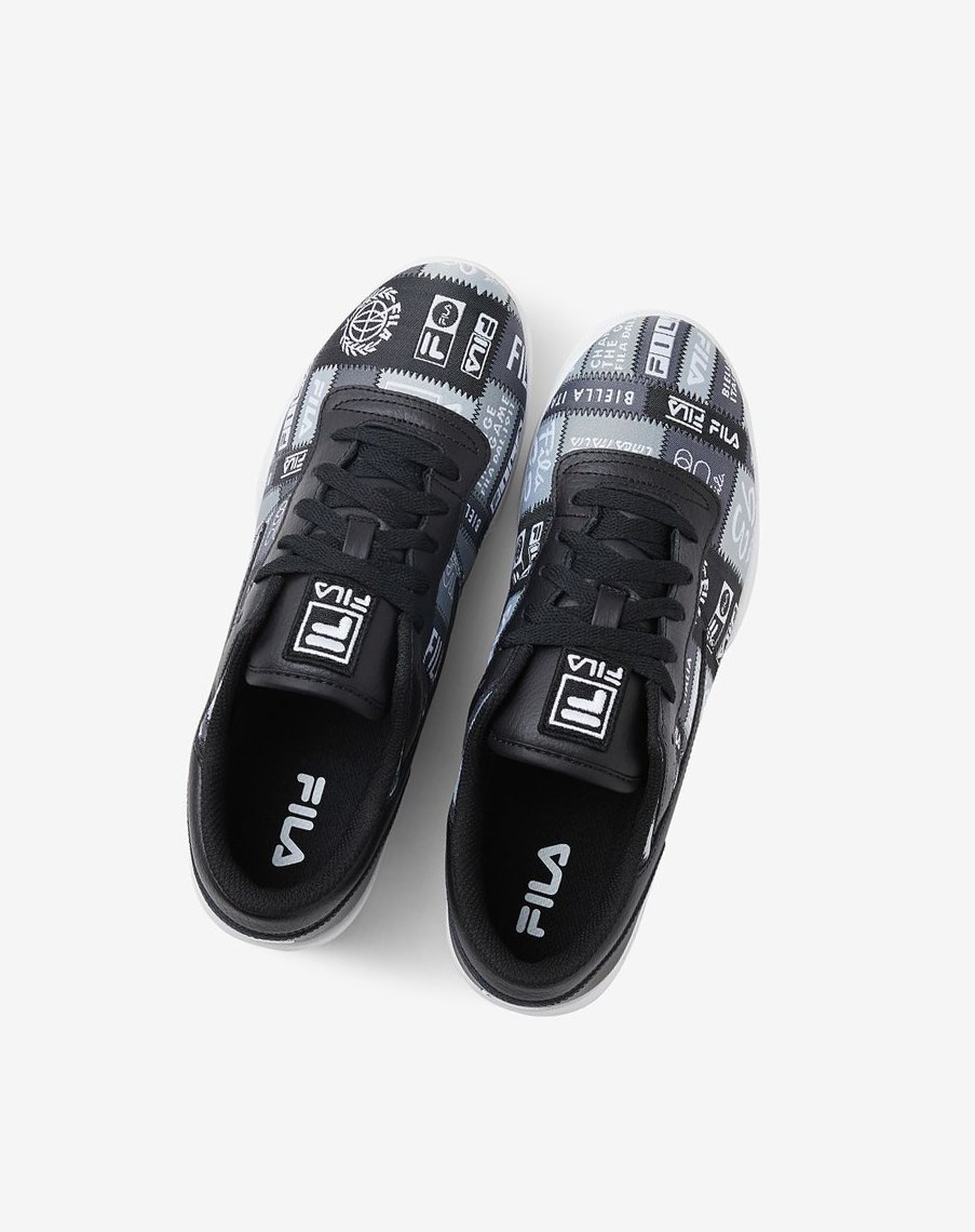 Fila Original Fitness Patchwork Sneakers Negras Blancas | 23JPYCMWQ