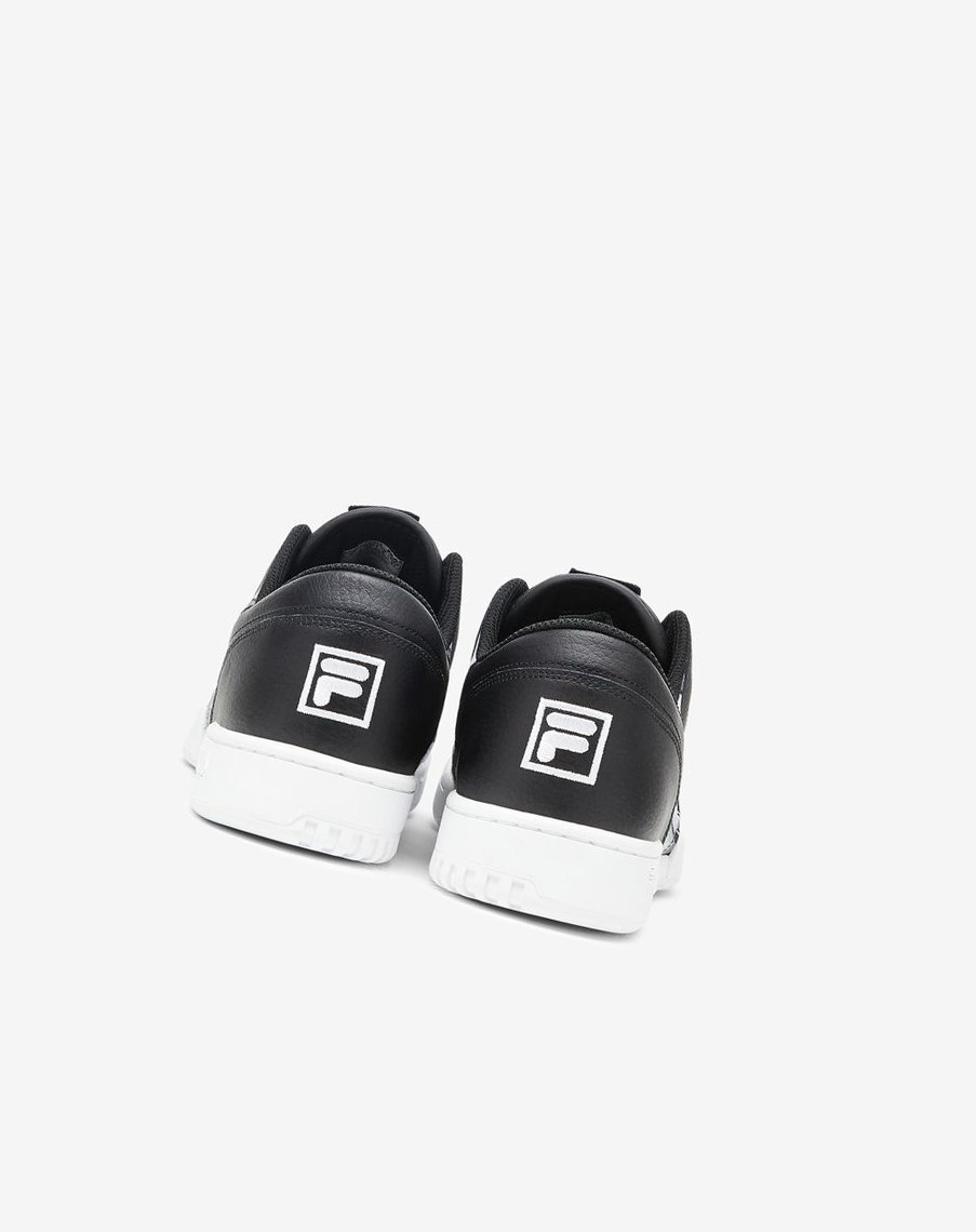 Fila Original Fitness Patchwork Sneakers Negras Blancas | 23JPYCMWQ