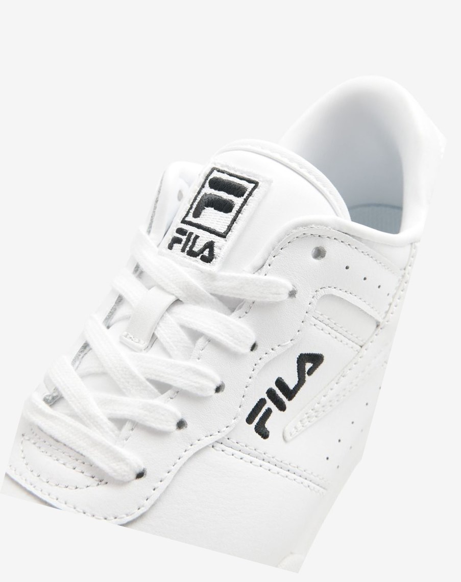 Fila Original Fitness Sneakers Blancas Blancas Negras | 68QHGMZLN