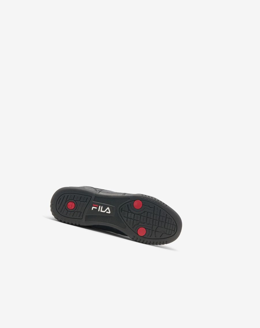 Fila Original Fitness Sneakers Negras Blancas Rojas | 35WVJQDMC