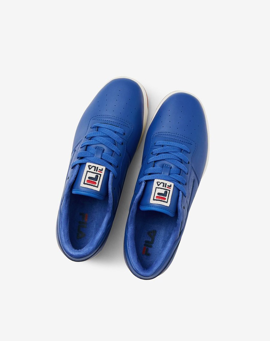 Fila Original Fitness Tenis Shoes Azules | 79GTLKWSM