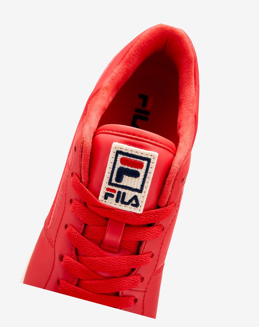 Fila Original Fitness Tenis Shoes Rojas Azul Marino | 27IBXSARF