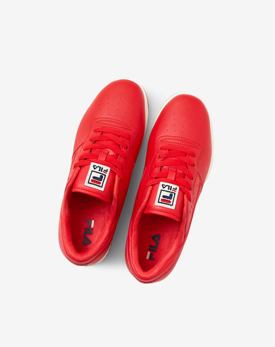 Fila Original Fitness Tenis Shoes Rojas Azul Marino | 95CJFRPIB