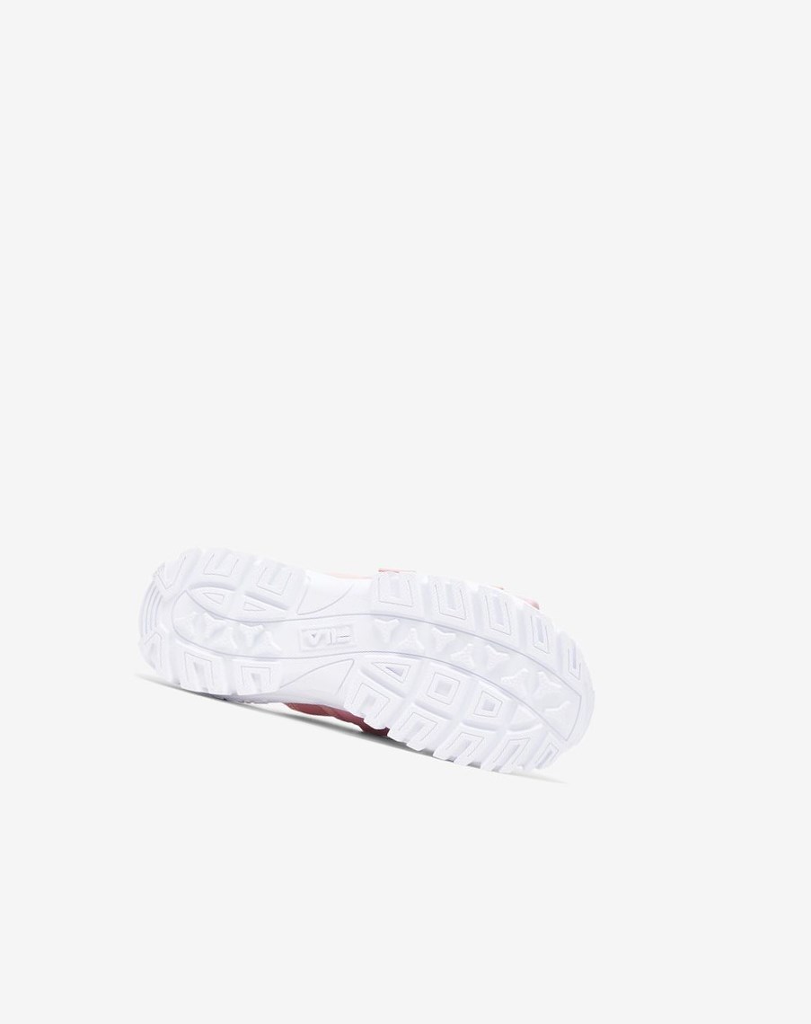 Fila Outdoor Chanclas Chanclas Sandals Rosas Rosas Blancas | 23JSBUKFY