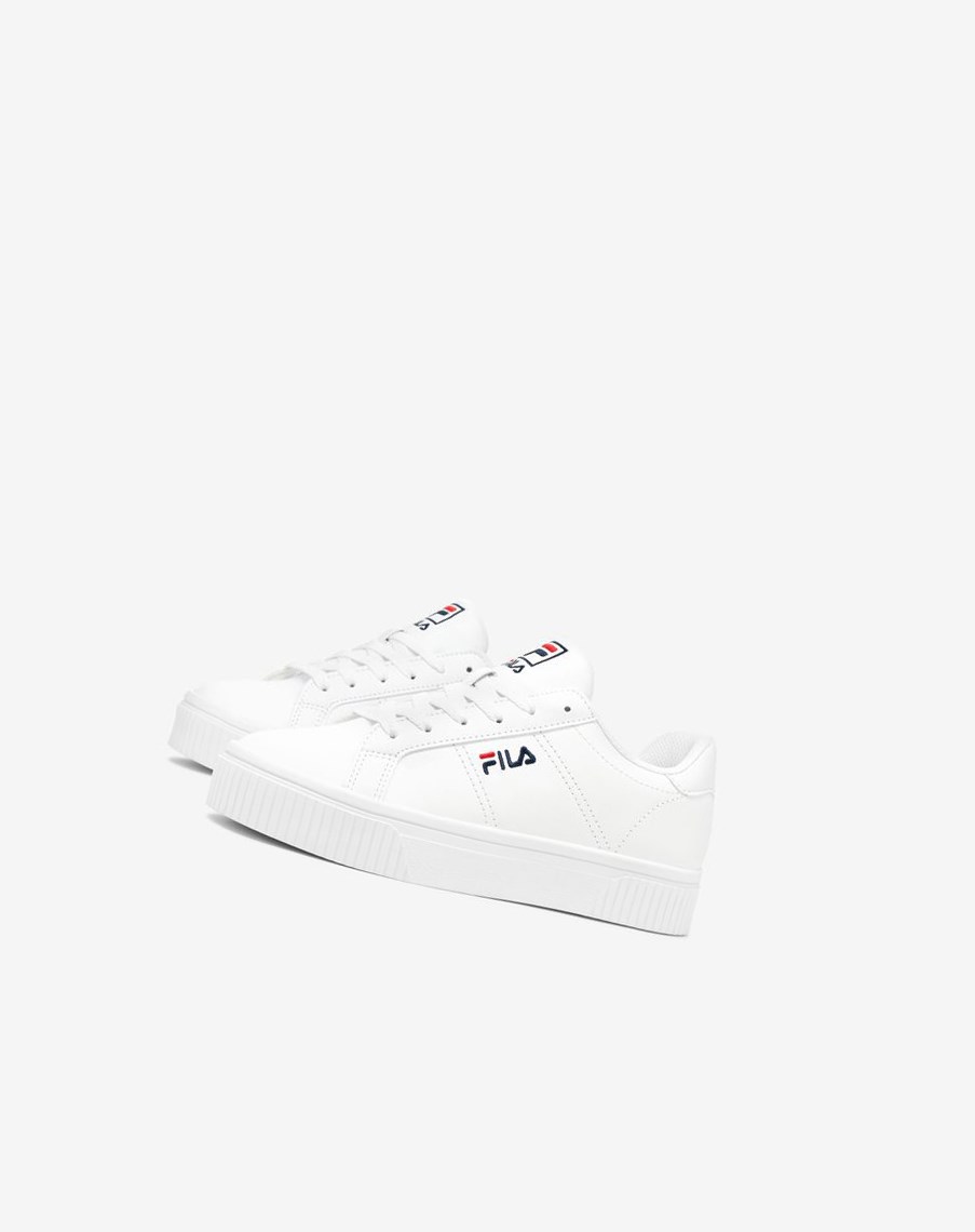 Fila Panache 19 Sneakers Blancas Azul Marino Rojas | 72QIDZKXS