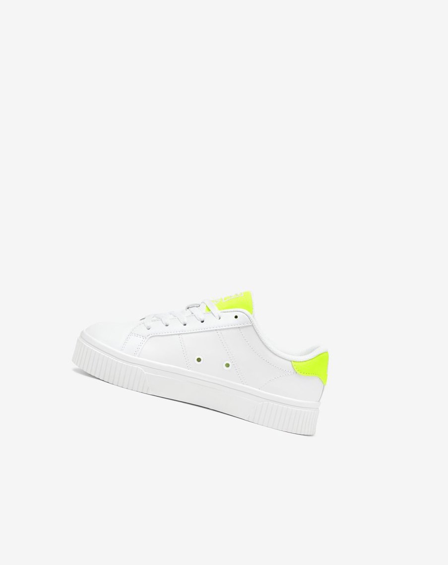 Fila Panache 19 Sneakers Blancas Blancas Amarillo | 03SWPULDB