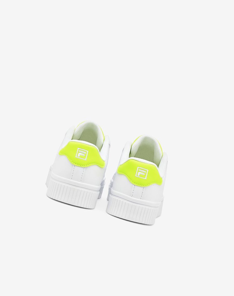 Fila Panache 19 Sneakers Blancas Blancas Amarillo | 03SWPULDB