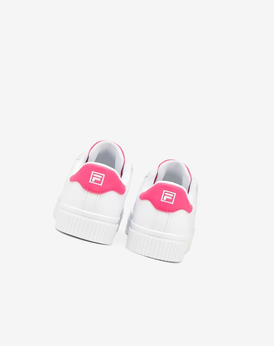 Fila Panache 19 Sneakers Blancas Blancas Rosas | 04ILBOSNH