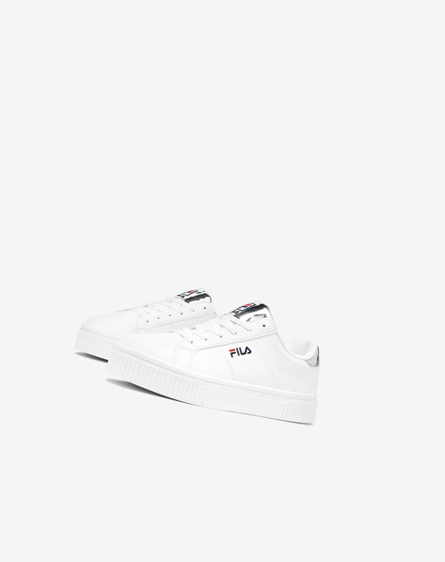 Fila Panache 19 Sneakers Wht/Msil/Fnvy | 47LJCQNXK