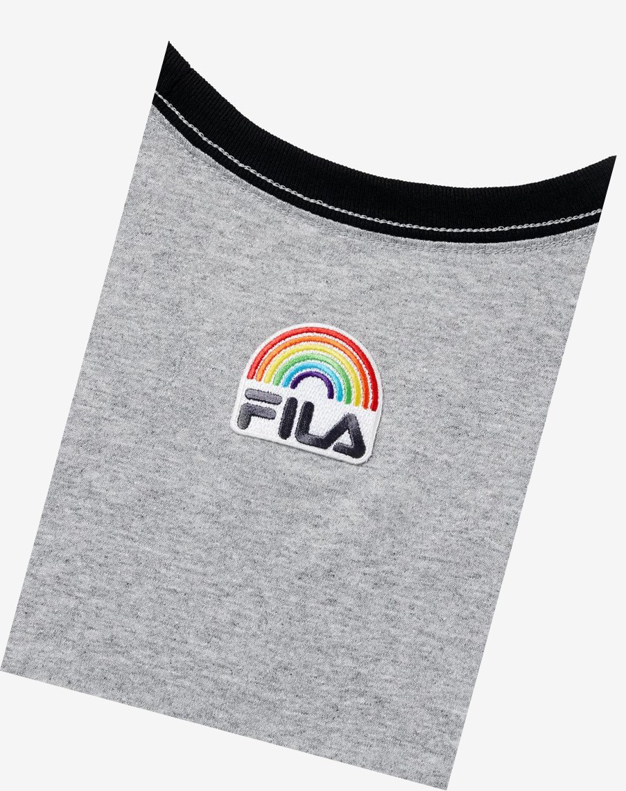 Fila Paper X Fila | Karter Tee Gris Claro | 30RAXFDNP