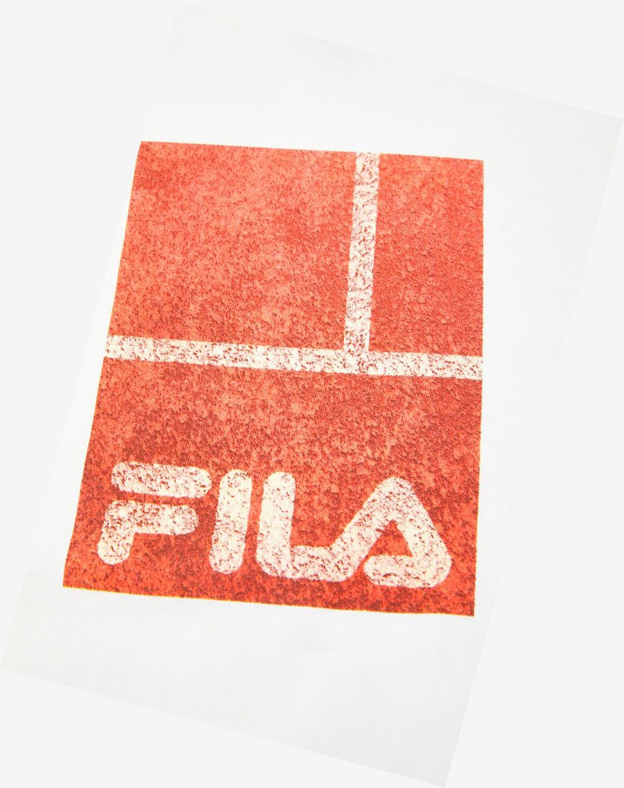 Fila Paris Tee Blancas | 95VHLKIEQ