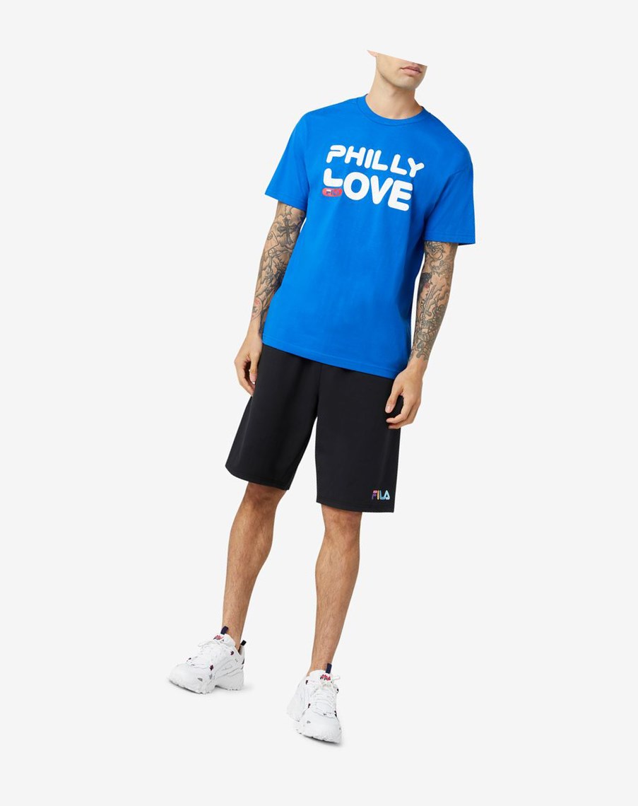 Fila Philly Love Tee Azules Azules | 65TBMFAOQ