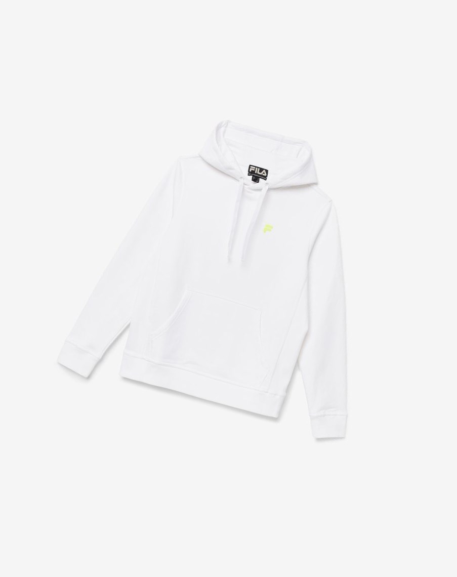 Fila Phoenix Hoodie Blancas Amarillo | 29AWHNKLB