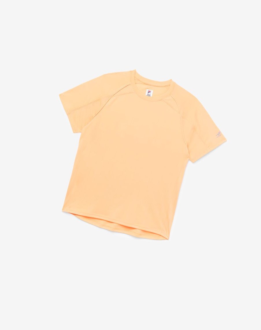 Fila Pickleball Corta Sleeve Crew 818 Cantaloupe | 16OFVZIEC