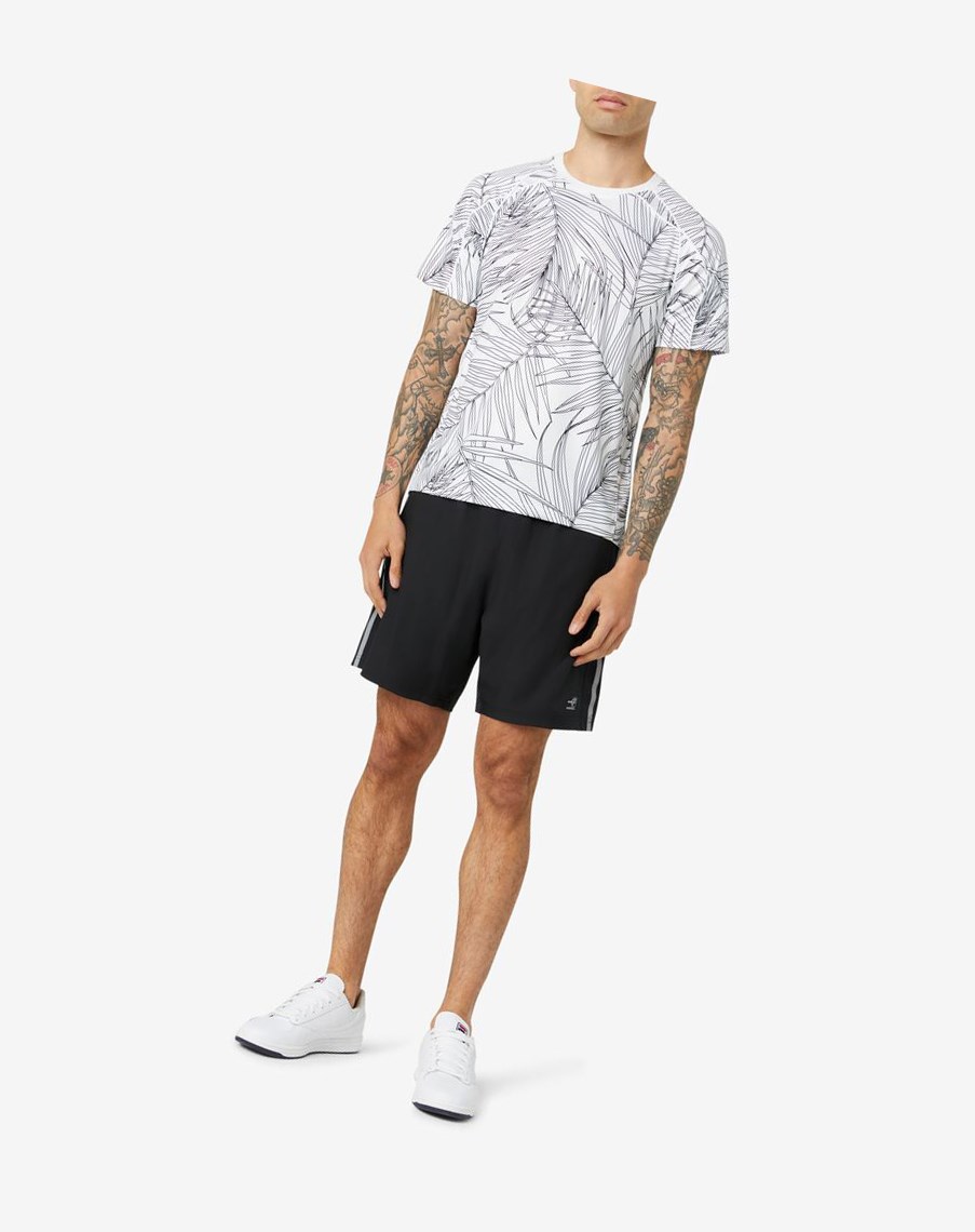 Fila Pickleball Corta Sleeve Crew Blancas Blancas | 41YCXRKPN