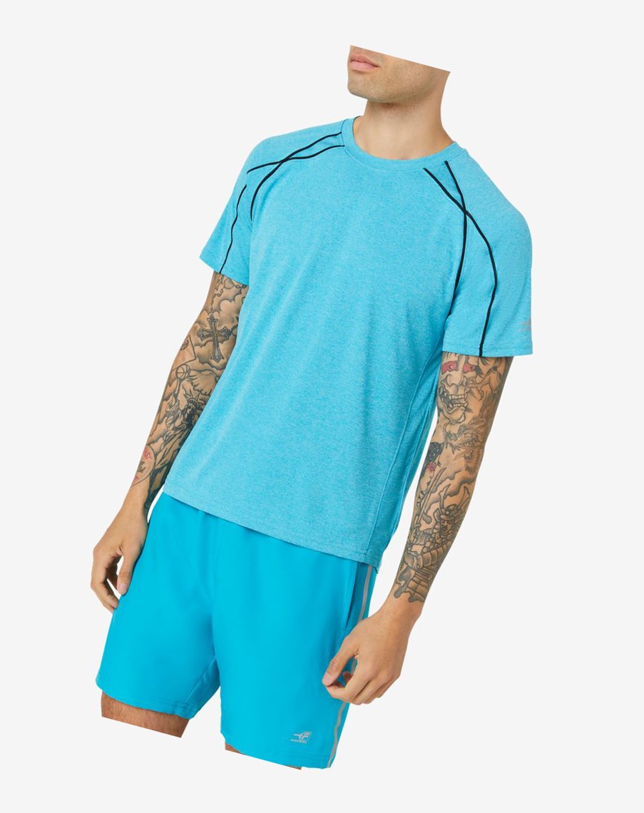 Fila Pickleball Corta Sleeve Crew Negras | 43LPTEZOD