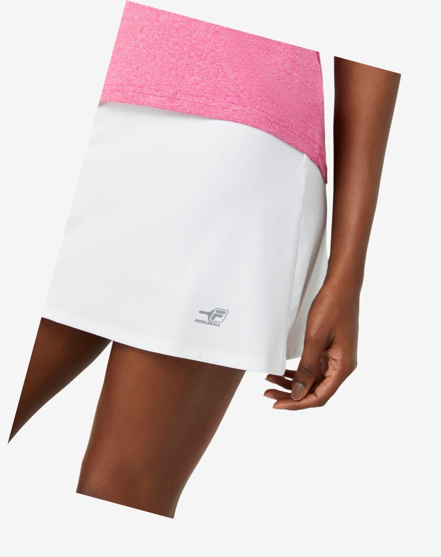 Fila Pickleball Flounce Skort Blancas | 08NRMZIXL