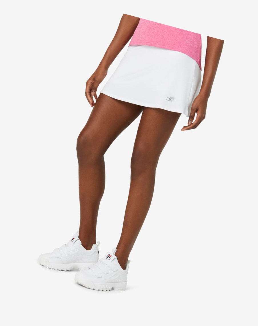 Fila Pickleball Flounce Skort Blancas | 08NRMZIXL