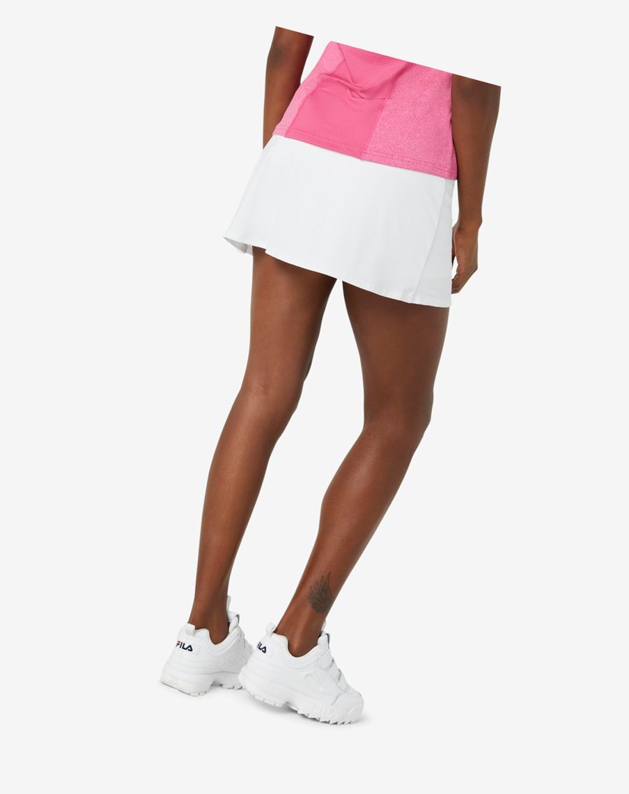 Fila Pickleball Flounce Skort Blancas | 08NRMZIXL