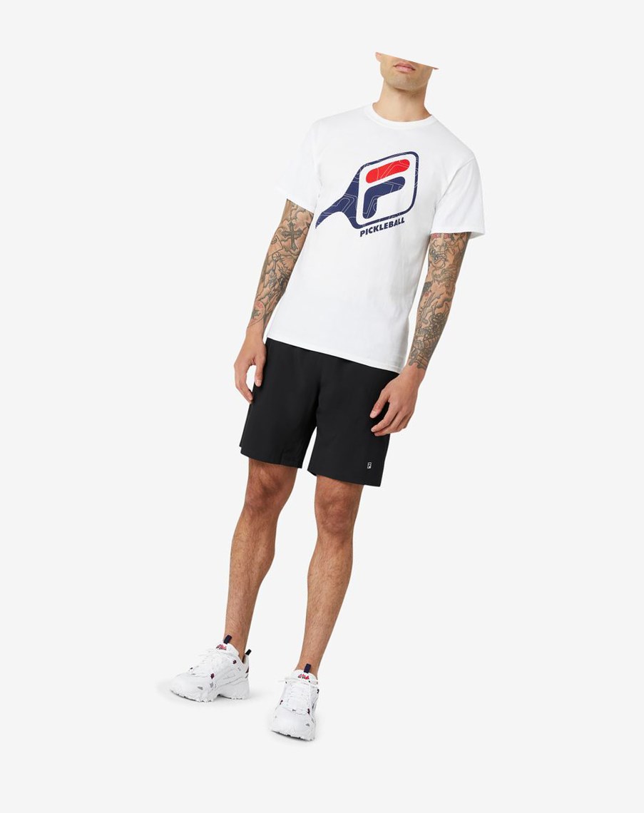 Fila Pickleball Paddle Tee Blancas | 18CXEFSHB