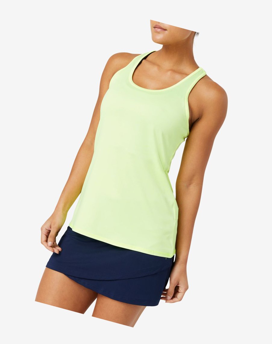 Fila Pickleball Racerback Tank Amarillo | 30ESBWXTO