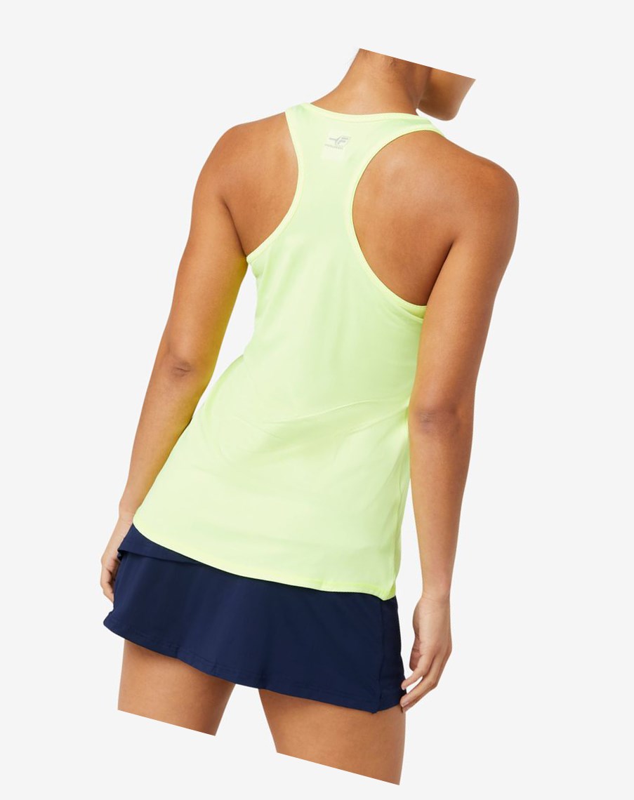 Fila Pickleball Racerback Tank Amarillo | 30ESBWXTO