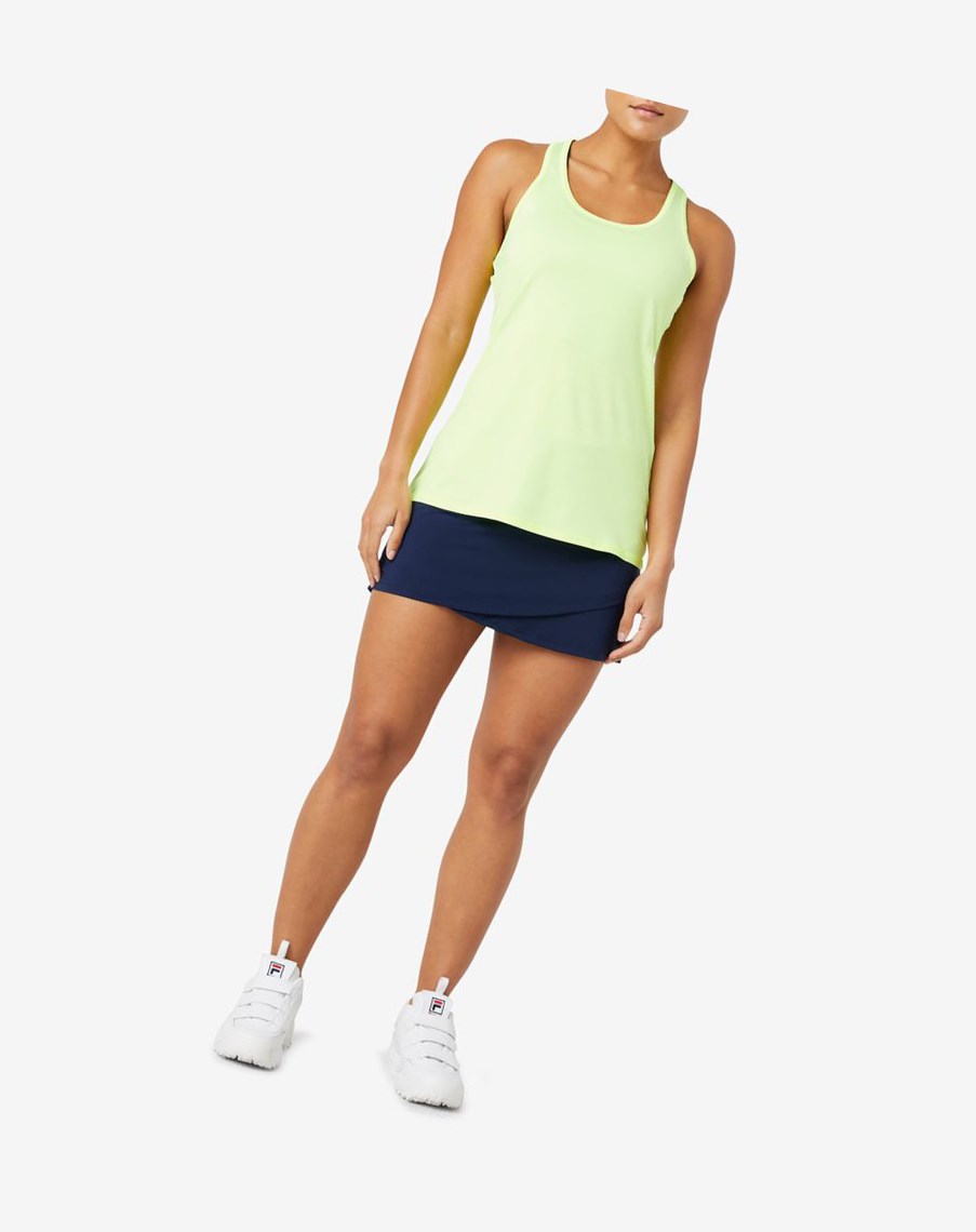 Fila Pickleball Racerback Tank Amarillo | 43RTSMKIY