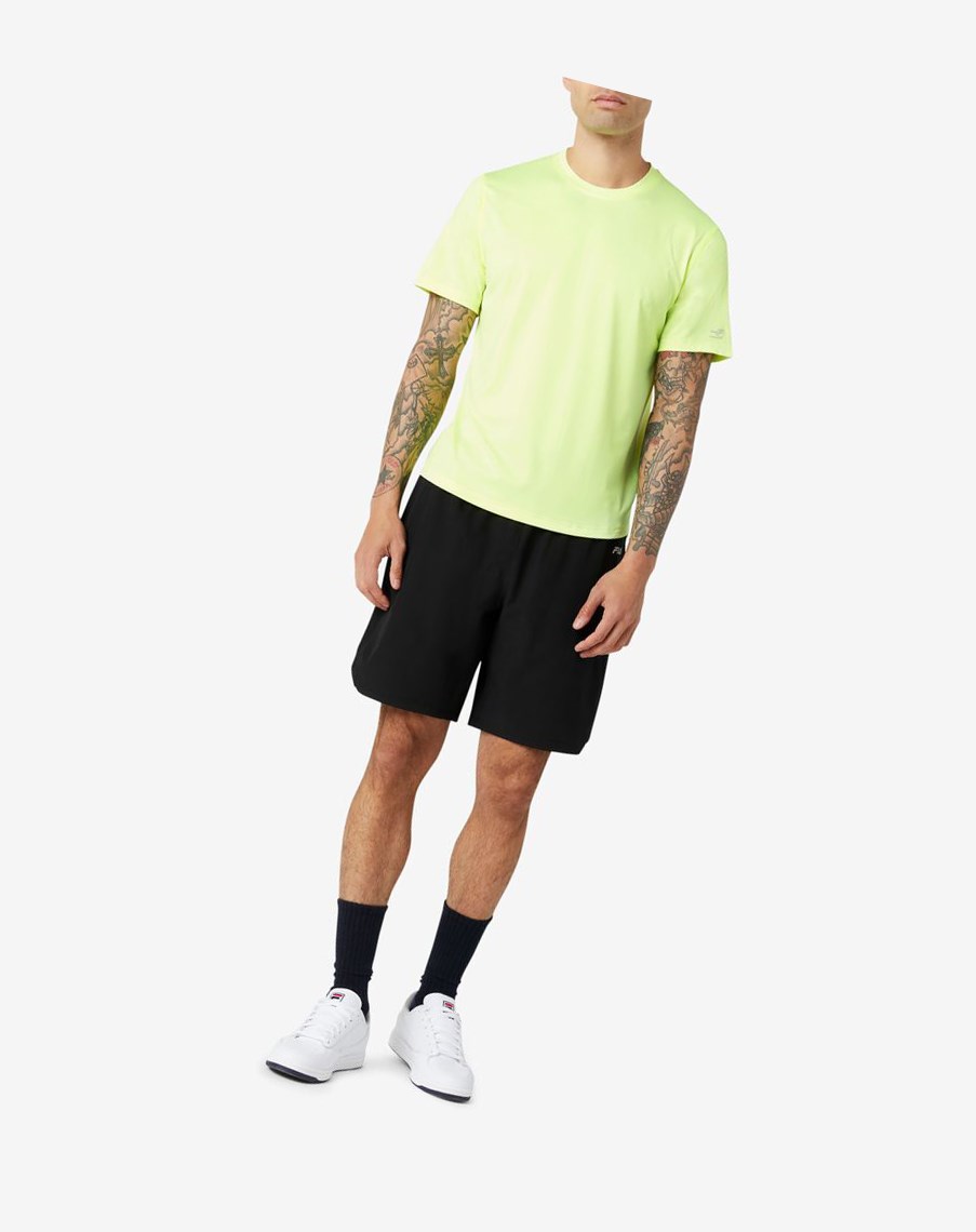 Fila Pickleball Scallop Hem Crew Amarillo | 83SRGVKZH