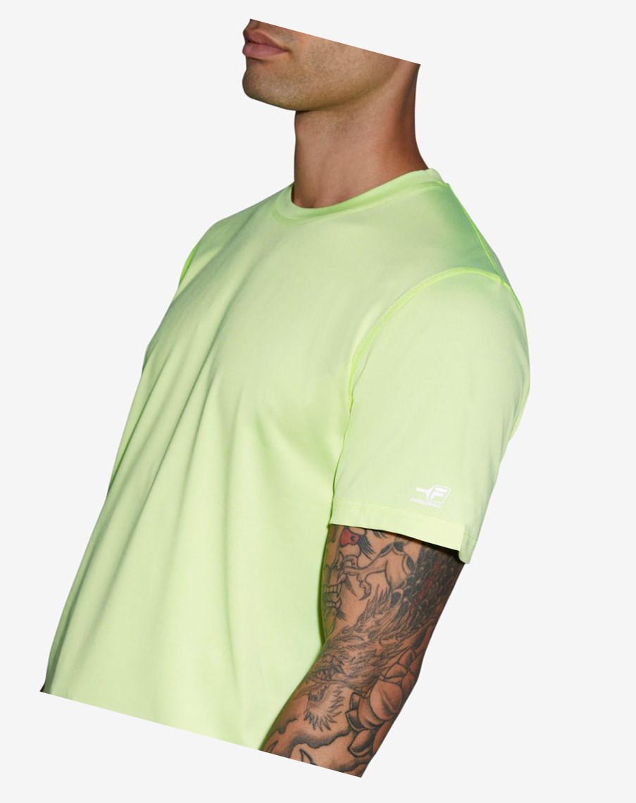 Fila Pickleball Scallop Hem Crew Amarillo | 83SRGVKZH