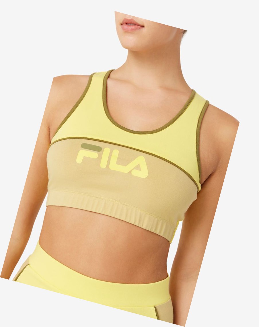 Fila Poesia Bra Top Verde Oliva | 34CLFZUED