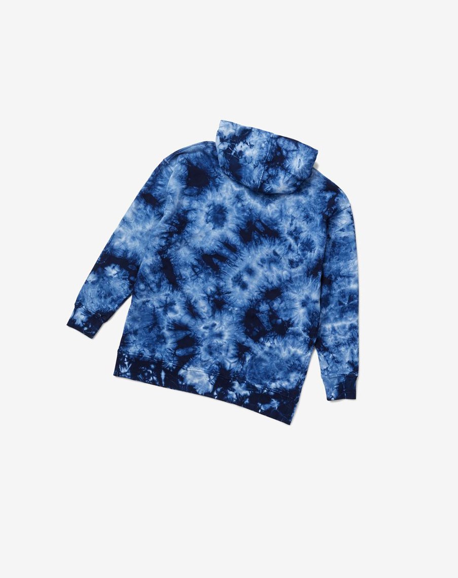 Fila Presley Tie Dye Hoodie Peacoattiedye | 60VWLGEON