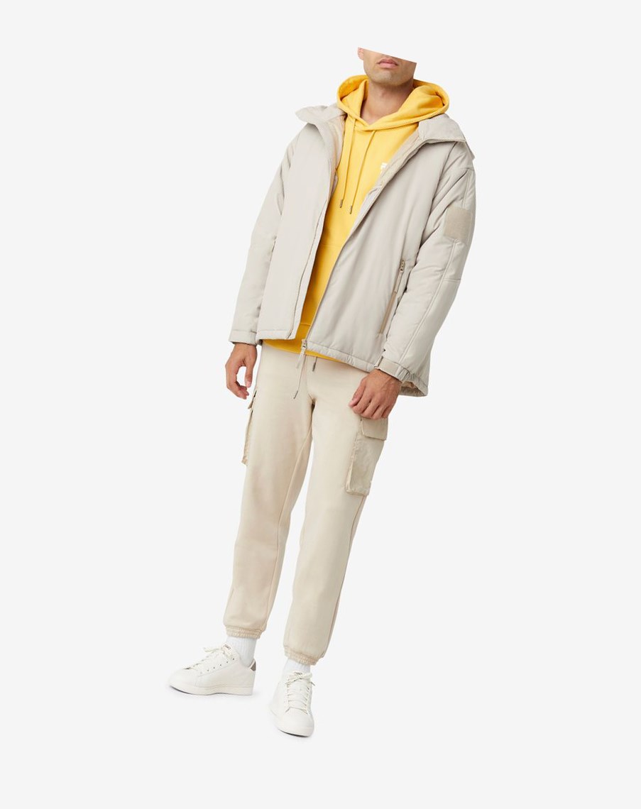 Fila Project 7 Acolchado Jacket Beige | 06DXEUVRM