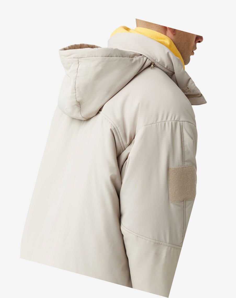 Fila Project 7 Acolchado Jacket Beige | 06DXEUVRM