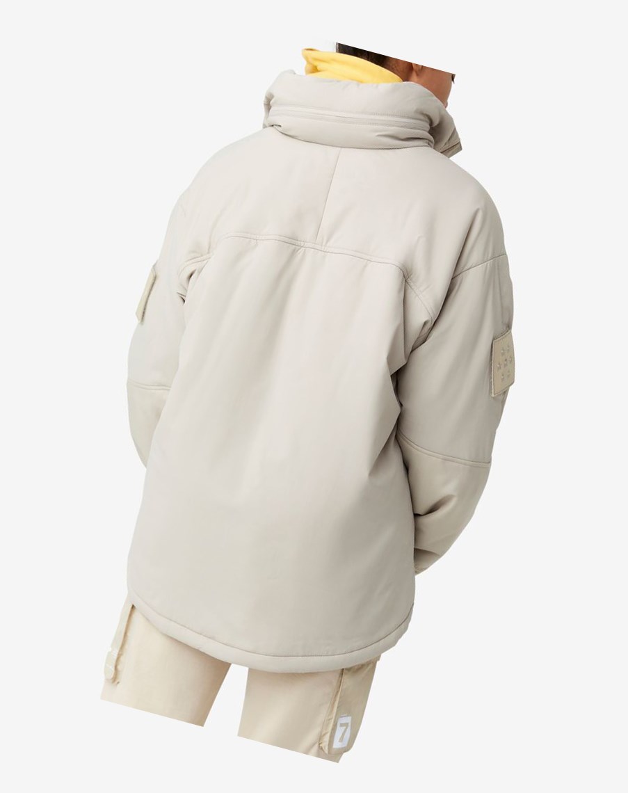 Fila Project 7 Acolchado Jacket Beige | 06DXEUVRM