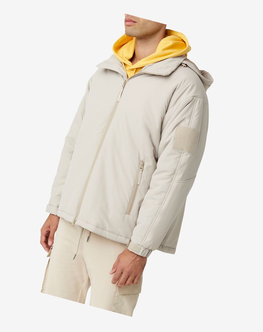 Fila Project 7 Acolchado Jacket Beige | 14RBJKUAE