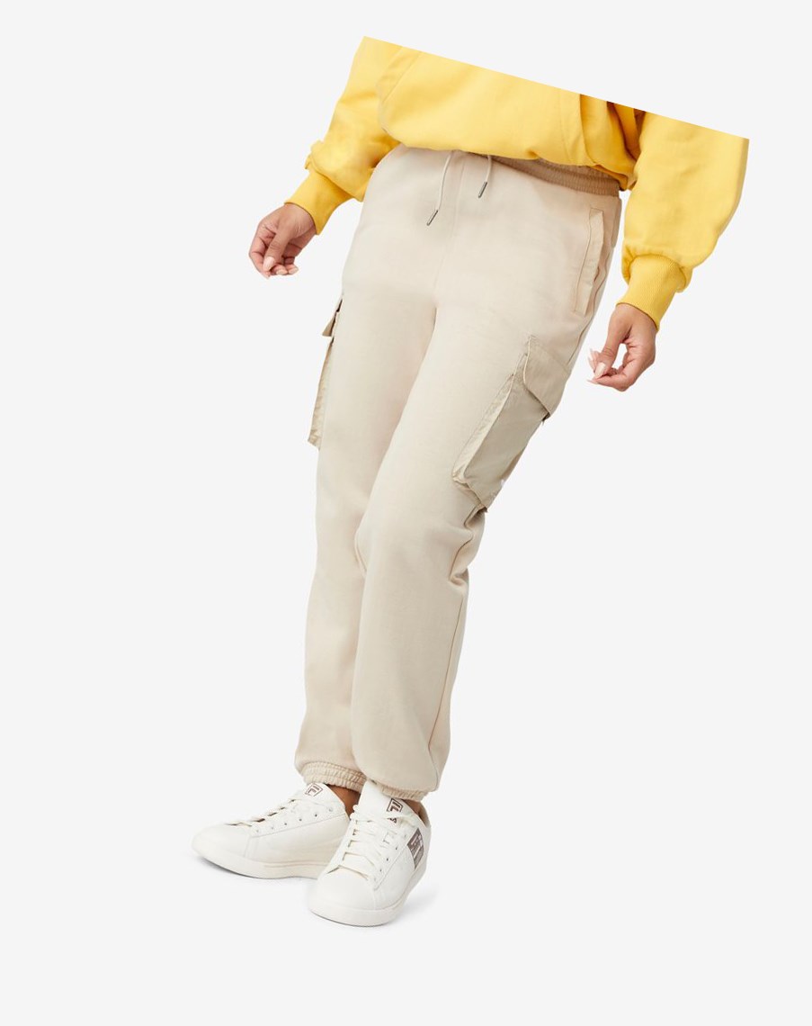 Fila Project 7 Cargo Pant Beige | 10SEZKQYX