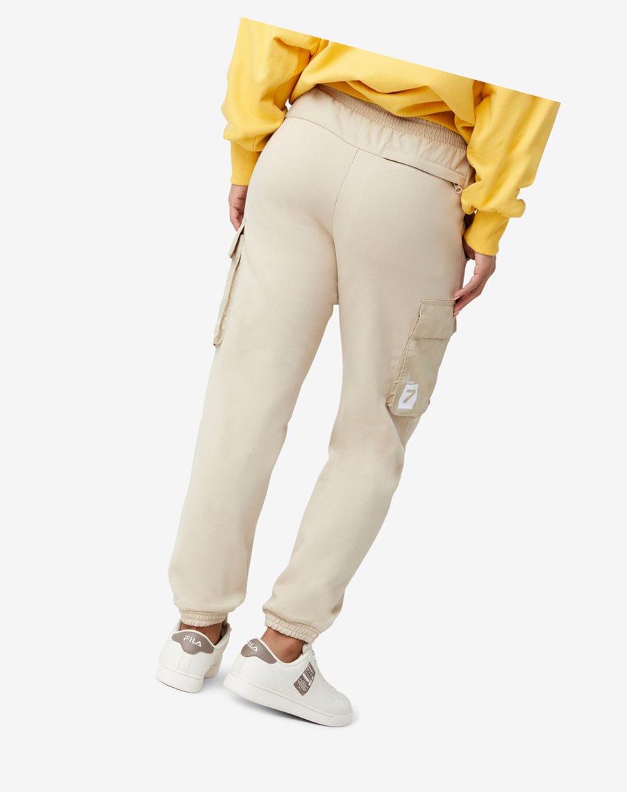 Fila Project 7 Cargo Pant Beige | 10SEZKQYX