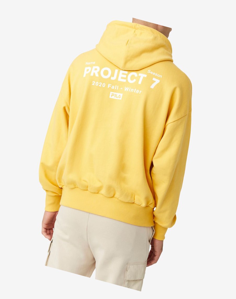 Fila Project 7 Hoodie Moutarde | 26XMSRPJD