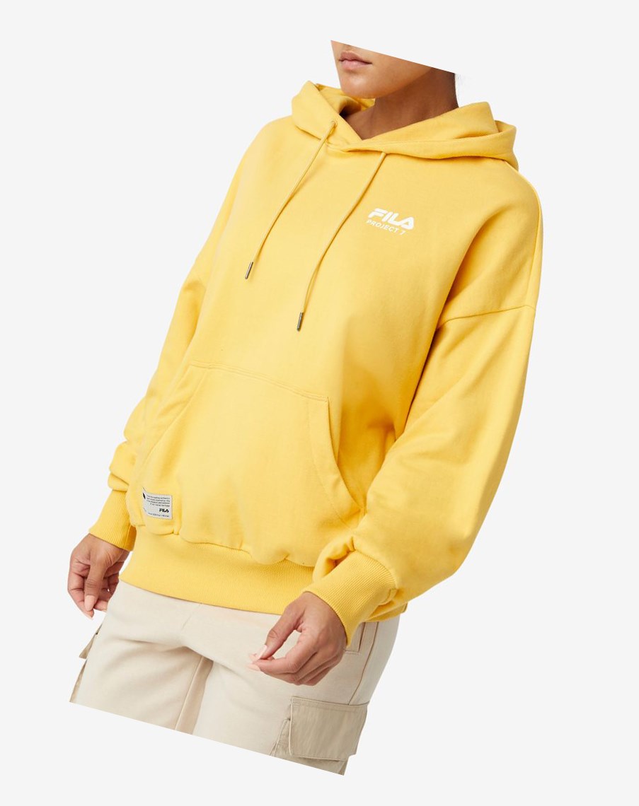 Fila Project 7 Hoodie Moutarde | 26XMSRPJD